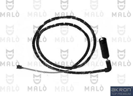 AKRON-MALÒ 124016 - Senzor de avertizare,uzura placute de frana - allinparts.ro