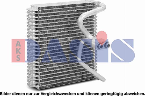 AKS Dasis 562123N - Evaporator,aer conditionat allinparts.ro