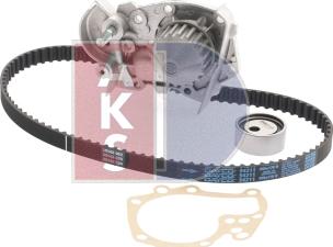 AKS Dasis 570254N - Set pompa apa + curea dintata - allinparts.ro