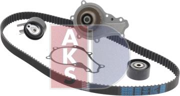 AKS Dasis 570266N - Set pompa apa + curea dintata allinparts.ro