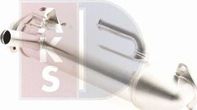 AKS Dasis 090015N - Radiator, recirculare gaze de esapament - allinparts.ro