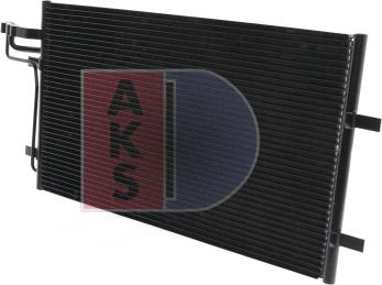 AKS Dasis 092007N - Condensator, climatizare - allinparts.ro