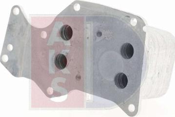 AKS Dasis 056066N - Radiator ulei, ulei motor - allinparts.ro