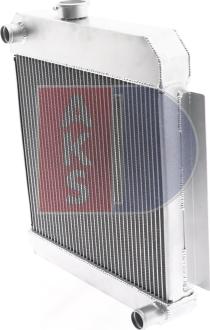 AKS Dasis 050010AL - Radiator, racire motor - allinparts.ro