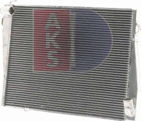 AKS Dasis 050020AL - Radiator, racire motor - allinparts.ro