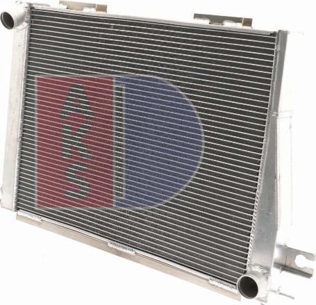 AKS Dasis 050200AL - Radiator, racire motor - allinparts.ro