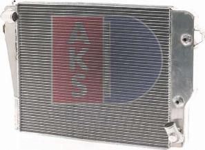 AKS Dasis 050220AL - Radiator, racire motor - allinparts.ro