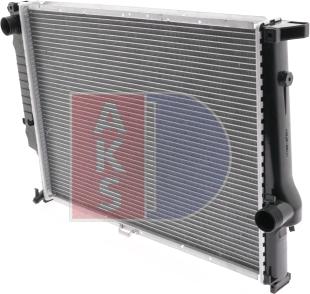 AKS Dasis 050750N - Radiator, racire motor - allinparts.ro