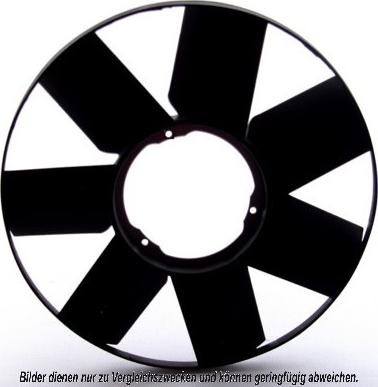 AKS Dasis 058046N - Ventilator, radiator - allinparts.ro
