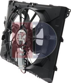 AKS Dasis 058066N - Ventilator, radiator - allinparts.ro