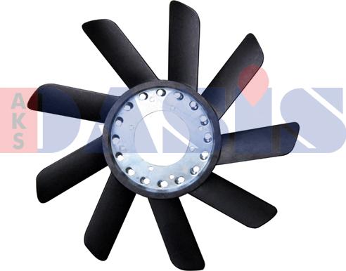 AKS Dasis 058004N - Paleta ventilator, racire motor - allinparts.ro