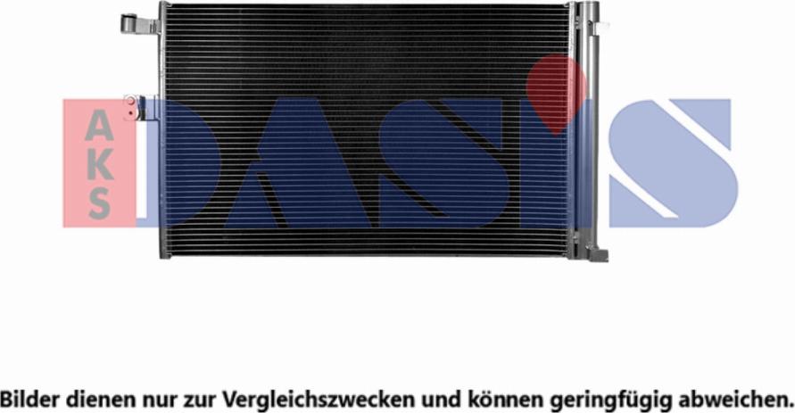 AKS Dasis 052042N - Condensator, climatizare - allinparts.ro