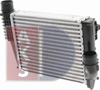 AKS Dasis 067025N - Intercooler, compresor allinparts.ro