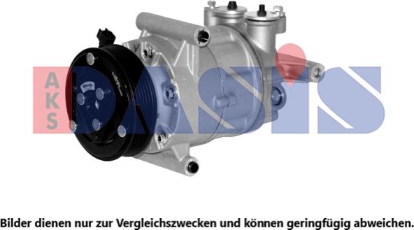 AKS Dasis 852454N - Compresor, climatizare allinparts.ro