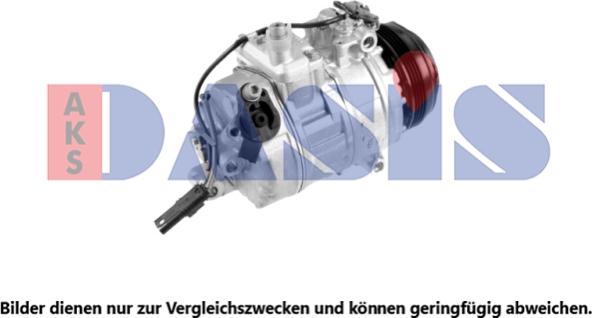 AKS Dasis 852547N - Compresor, climatizare allinparts.ro
