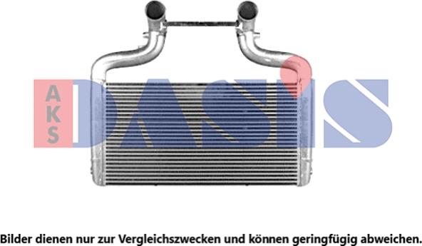 AKS Dasis 297004N - Intercooler, compresor allinparts.ro