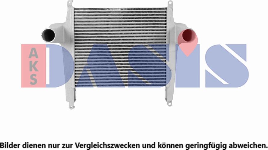 AKS Dasis 297000N - Intercooler, compresor allinparts.ro