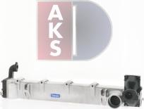 AKS Dasis 260027T - Radiator, recirculare gaze de esapament allinparts.ro