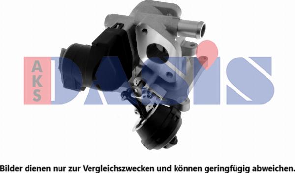 AKS Dasis 225004N - Supapa EGR - allinparts.ro