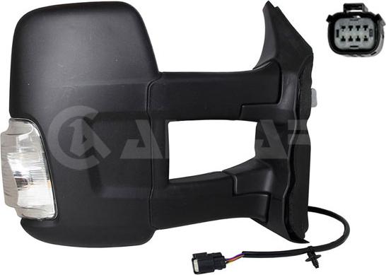 Alkar 9204666 - Oglinda exterioara - allinparts.ro