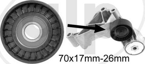 ALP ALP-005138 - Intinzator curea, curea distributie allinparts.ro
