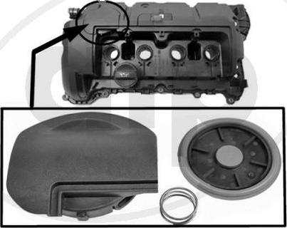 ALP ALP-006159 - Membrana, aerisire carcasa arbore cotit - allinparts.ro