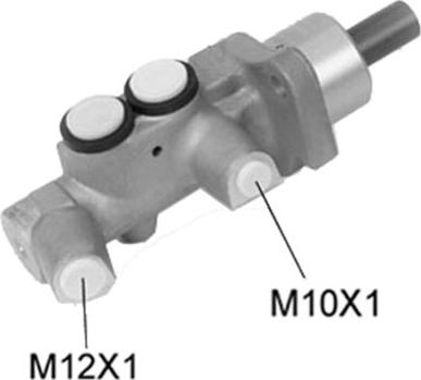 ANDEL A5465 - Pompa centrala, frana - allinparts.ro
