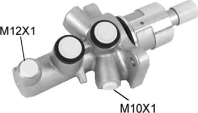 ANDEL A5467 - Pompa centrala, frana - allinparts.ro