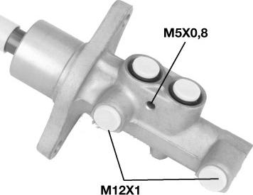 ANDEL A5403 - Pompa centrala, frana allinparts.ro