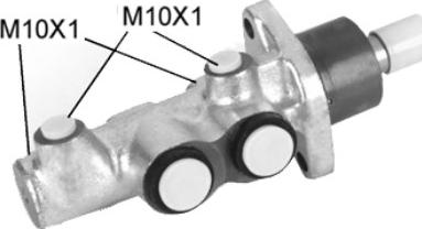 ANDEL A5195 - Pompa centrala, frana allinparts.ro