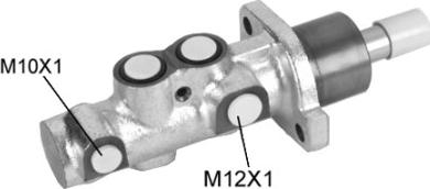 ANDEL A5318 - Pompa centrala, frana - allinparts.ro