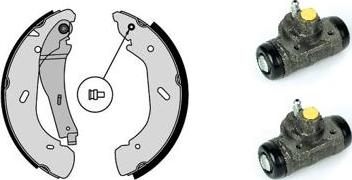 ANDEL A6456 - Set saboti frana allinparts.ro