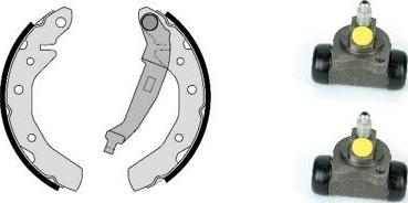 ANDEL A6407 - Set saboti frana - allinparts.ro