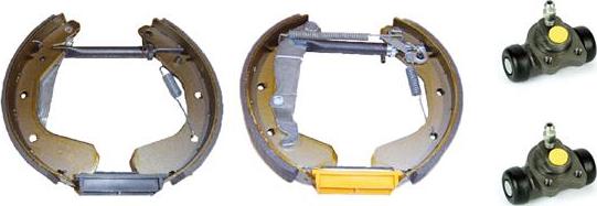 ANDEL A7195 - Set saboti frana allinparts.ro
