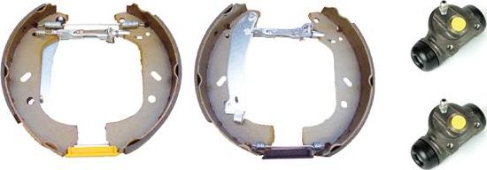 ANDEL A7265 - Set saboti frana allinparts.ro