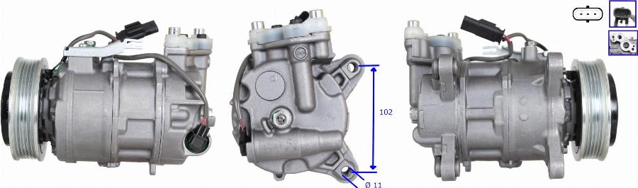 ANDEL ANC0394 - Compresor, climatizare - allinparts.ro