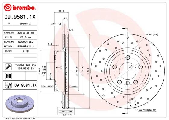 AP 24916 X - Disc frana - allinparts.ro