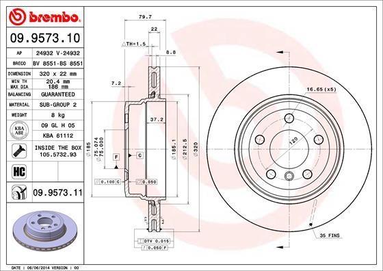 AP 24932 - Disc frana - allinparts.ro