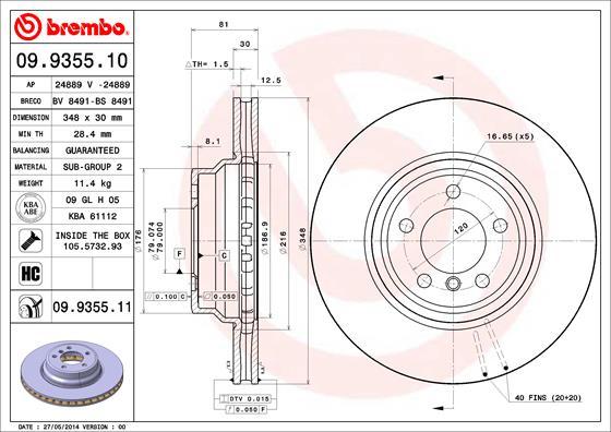 AP 24889 - Disc frana - allinparts.ro