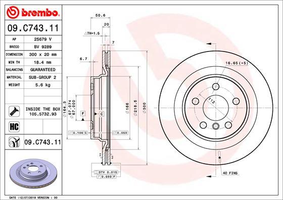 AP 25679 V - Disc frana allinparts.ro