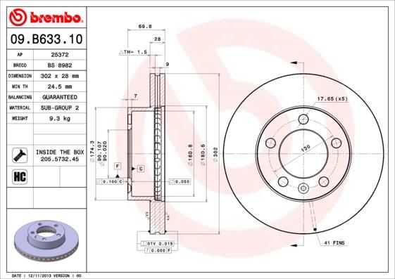 AP 25372 - Disc frana allinparts.ro