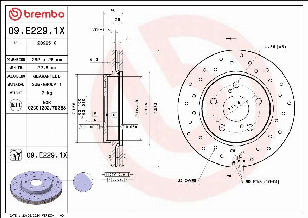 AP 20265 X - Disc frana allinparts.ro
