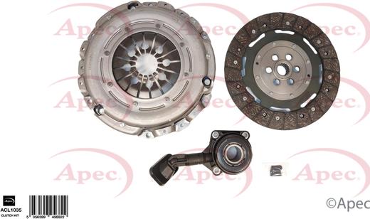 APEC ACL1035 - Set ambreiaj allinparts.ro