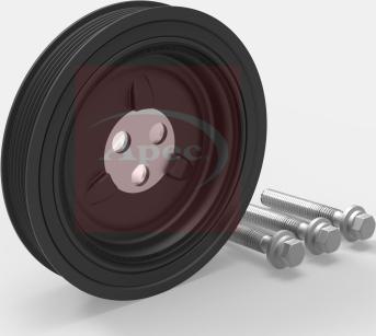 APEC ATV1007 - Fulie curea, arbore cotit allinparts.ro