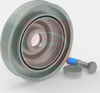 APEC ATV1014 - Fulie curea, arbore cotit allinparts.ro