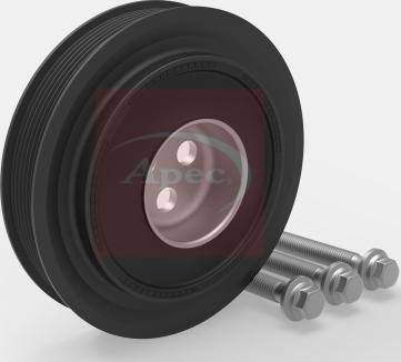 APEC ATV1035 - Fulie curea, arbore cotit allinparts.ro