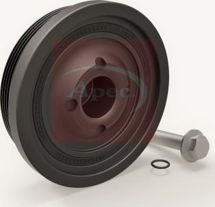 APEC ATV1031 - Fulie curea, arbore cotit - allinparts.ro