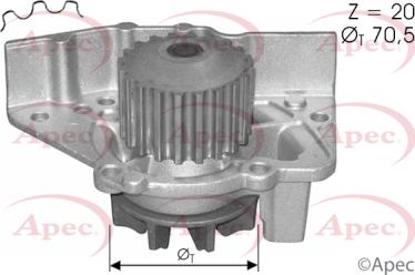 APEC AWP1545 - Pompa apa allinparts.ro