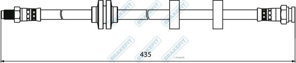 APEC BHO4078 - Furtun frana allinparts.ro