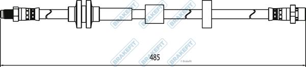APEC BHO4323 - Furtun frana - allinparts.ro